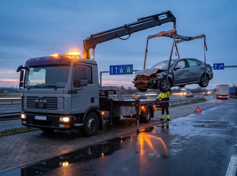 Daru emeli ki a sérült autót – autómentés Gyöngyös